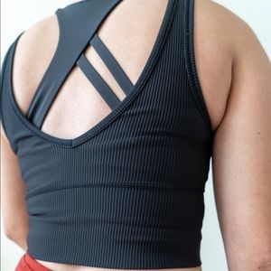 Lululemon Power Pivot Ribbed Tank Top